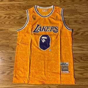 A bathing ape bape los angeles lakers lebron james